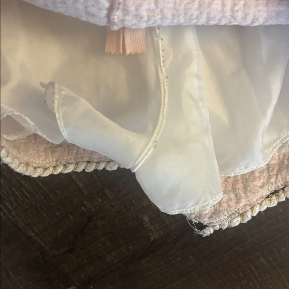 Like Self portrait skort  Tweed Skirt with Pearl buttons - Picture 4 of 5